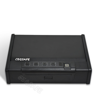 CEQSAFE Coffre-fort pour arme à feu, petit, à empreinte digitale biométrique, avec port d'alimentation d'urgence Type C, vente chaude