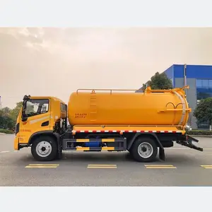 Nepal'de satılık 6000 litre DONGFENG 4*2 vakum tankeri vidanjör