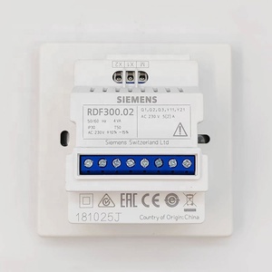 Contrôleur de température de <span class=keywords><strong>climatisation</strong></span> centrale SIEMENS d'origine RDF300.02 <span class=keywords><strong>Thermostat</strong></span> à ventilo-convecteur <span class=keywords><strong>Thermostat</strong></span> d'ambiance en vente - Product Image 4