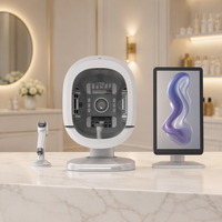 Miroir Magique 3D : Machine d'analyse cutanée IA, testeur facial, 3 caméras, huit images spectrales, scanner numérique, écran 20,5 pouces