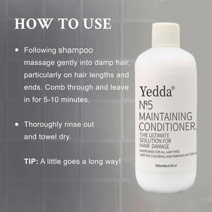 Agente de protección de cuidado permanente para teñido de cabello profesional de etiqueta privada Mini acondicionador de mantenimiento de enlace de tamaño de viaje No. 5 - Product Image 5