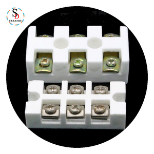 Conector de bloque de terminales de cerámica de esteatita de alta frecuencia de aislamiento eléctrico para conexión de cable - Product Image 3