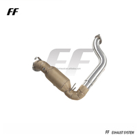 Downpipe Performa Aliran Tinggi untuk Mercedes Benz A35 AMG W177 2.0T 2025- Dengan Katalis Aksesoris Mobil Pipa