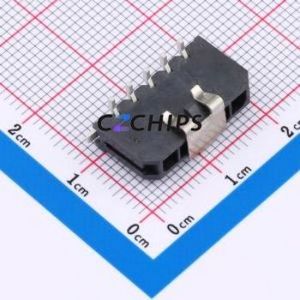 43650-5AB Wire-to-Board Pin Header SMD,P=3mm Connector ( Pin Structure: 1x5P )( Pitch: 3mm )( Mounting Type: Vertical Mount ) - Product Image 1