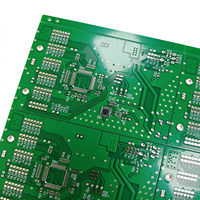 Circuit imprimé FR4 double face haute précision personnalisé, circuit imprimé à base d'époxy de verre pour modules électroniques de contrôle industriel