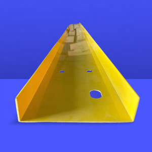 Tùy chỉnh đùn hồ sơ khuôn mẫu bên ngoài tường cao su Bumper cửa con dấu cao su U hồ sơ PVC phẳng U hình xử lý - Product Image 2