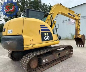 Mini-excavatrice Komatsu PC60-8 d'occasion, 6 tonnes, excavatrice sur chenilles avec godet pour travaux de construction et agricoles - Product Image 2