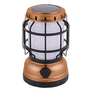 Новый креативный белый Cob светодиодный портативный Перезаряжаемый фонарь для кемпинга ABS корпус солнечное садовое освещение с источником питания от батареи - Product Image 5