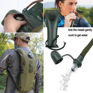 調節可能 3L ウォーターリザーバー バックパック ハイドレーションパック ハイキング ランニング タクティカルスポーツ用 アウトドア活動向け ウォーターキャメルバッグ - Product Image 3