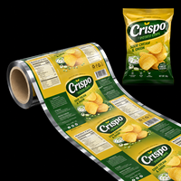 Film BOPP/CPP souple brillant de qualité alimentaire 20 microns pour l'emballage de chips et de biscuits avec performance anti-buée et faible électrostatique