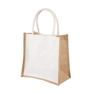 <span class=keywords><strong>Jute</strong></span> matériel bijoux paintable paquet sac <span class=keywords><strong>toile</strong></span> bricolage <span class=keywords><strong>peinture</strong></span> sacs à provisions réutilisables - Product Image 4
