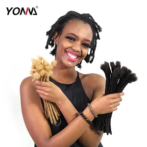 <span class=keywords><strong>Extensions</strong></span> de Locs en Cheveux Humains Faits Main, <span class=keywords><strong>Dreadlocks</strong></span> <span class=keywords><strong>Naturelles</strong></span>, 40 Brins, <span class=keywords><strong>Extensions</strong></span> de Locs Permanentes - Product Image 1