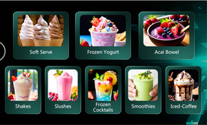 Yourtime table top commercial soft serve ice cream maker Frozen Cocktails soft serve ice cream machine self cleaning - Product Image 3