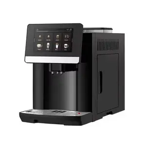 Hot Sale Wholesale Home Use Household Electric Fully Automatic Bean To Cup Cappuccino Latte Maker Long Espresso Coffee Machine