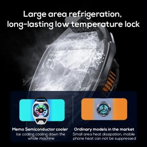 อุปกรณ์ระบายความร้อนโทรศัพท์มือถือ MEMO DL22 สำหรับไลฟ์สด พร้อมรูสำหรับติดตั้ง - Product Image 5