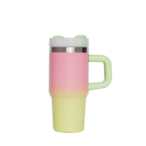 Vaso Infantil Ecológico de Acero Inoxidable de 14 oz con Asa, Personalizado con Degradado, Doble Pared Aislada, para el Regreso a Clases - Product Image 2