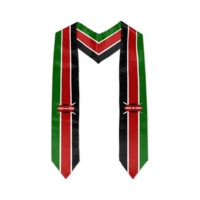 Guatemala Graduation Flag Stole Sash Écharpe Jour Cadeaux Classe de 2025 Graduation Stole Graduate Honor Stole Classic End Design