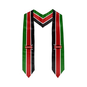 グアテマラ卒業旗ストールサッシスカーフ2025年の日ギフトクラス卒業ストール卒業生の名誉ストール古典的なエンドデザイン - Product Image 5