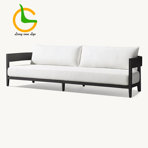 حديقة للفناء الخارجي الفاخر مجموعة فناء خارجي من الألومنيوم أثاث حديقة مسند للقدمين - Product Image 3