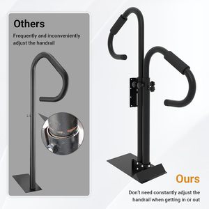 Barre d'appui pour spa CEC, hauteur réglable, capacité de charge 200 kg, pour une assistance sécuritaire au spa - Product Image 3