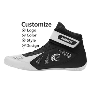 Zapatos DE LUCHA antideslizantes OEM personalizados de fábrica, los más populares, baratos, profesionales, ligeros, de alta calidad - Product Image 3