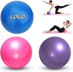 Bán buôn biểu tượng tùy chỉnh sinh thái thân thiện nhỏ ổn định Inflatable Pilates Yoga tập thể dục cân bằng bóng PVC Mini yoga bóng - Product Image 5