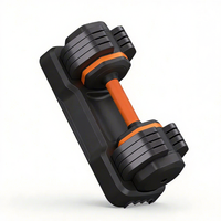 Ensemble d'haltères réglables pour hommes, avec kettlebell et barre de musculation, pour la musculation à domicile