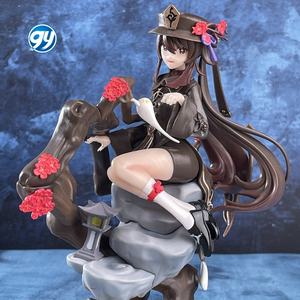 Genshined Impact <span class=keywords><strong>Hu</strong></span> <span class=keywords><strong>Tao</strong></span> Snowy Bliss Ver figura de Anime modelo coleccionable decoración de escritorio regalo al por mayor - Product Image 3