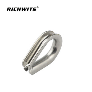 ข้อต่อเชือกลวดสแตนเลส RICHWITS ขัดเงาสำหรับการจัดการเชือก - Product Image 3