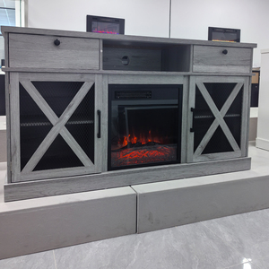 36" Electric <strong>Fireplace</strong> <strong>TV</strong> <strong>Unit</strong> 12 Flame Colors 750W/1500W Touch Screen Remote - Product Image 2