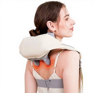 Masajeador Cervical Transfronterizo, Protector de Cuello con Calefacción Eléctrica, Masaje Manual Similares a la Mano Humana, Modelo FZ-666 - Product Image 1