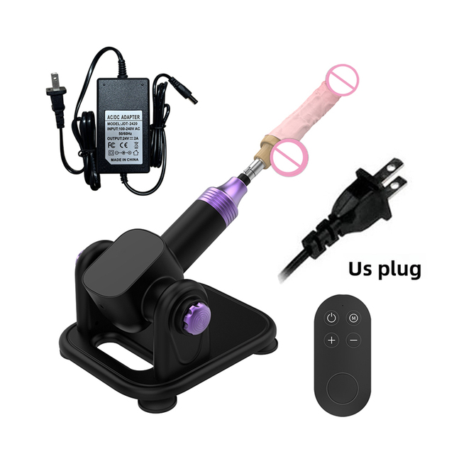 Remote Control Sex Machine 21 Frequency Telescopic Dildo 6CM Automatic Telescopic Masturbation Enlarged Suction Cup Sex Machine
