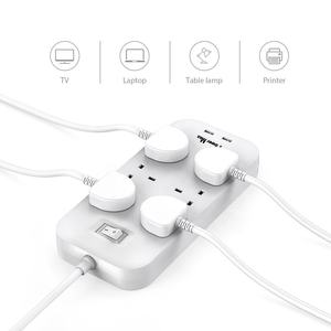 13A CE BS SASO EMC ROHS延長コードソケットサウジアラビア電気プラグ、個別スイッチ延長電源ボード - Product Image 4