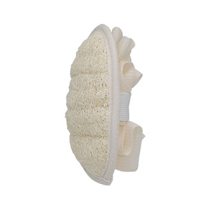 Double-Sided Flower Patterned Woven Loofah Sponge Natural Bath Wipe Towel Manufactured and Exported by the Company - Product Image 3