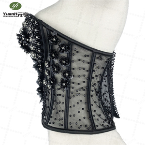 Corset à fleurs en strass fait main, best-seller, pour robe de soirée haut de gamme DIY - Product Image 3
