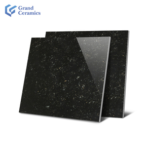 <span class=keywords><strong>Azulejos</strong></span> de cerámica vitrificados, cristal español de alta gama, 600x600, azulejo de porcelana pulido de galaxia negra <span class=keywords><strong>para</strong></span> sala de estar - Product Image 2