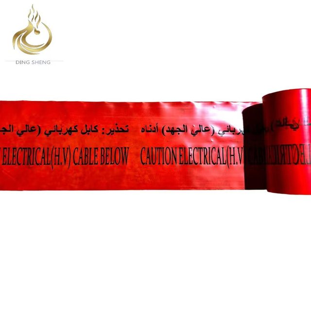 Safety Marker Caution Tape for Underground Pipe Protection and Floor Marking Durable PE Material