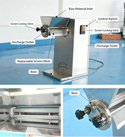 Broyeur de biscuits oscillant de petite taille, vente directe d'usine