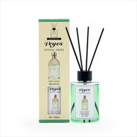 Diffuseur à bâtonnets 190 ml en gros pour hôtel et maison, coffret cadeau d'aromathérapie, diffuseur à bâtonnets parfumés aux huiles essentielles