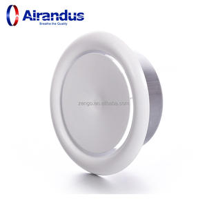 ZENGO SV Vanne d'alimentation en air métallique, filtres de plafond/mur extérieurs, vannes d'air à disque <span class=keywords><strong>pour</strong></span> ventilation, <span class=keywords><strong>grille</strong></span> de retour d'air réglable en plastique - Product Image 3