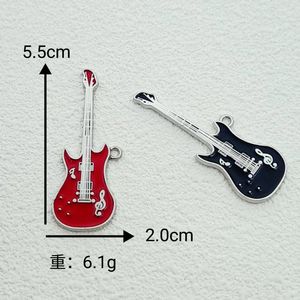Llavero con Símbolo de Música Rock, Creativo Colgante para Mochila en Negro y Rojo para Entusiastas de la Música, Gran Venta - Product Image 5