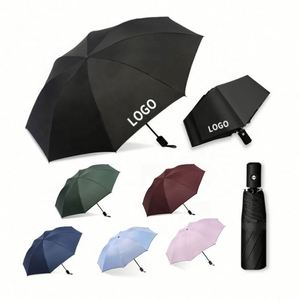 Promotional Folding Gift Outdoors Sun Protection <b>Windproof</b> the Rain Uv Custom Automatic <b>Umbrella</b> With Logo - Product Image 1