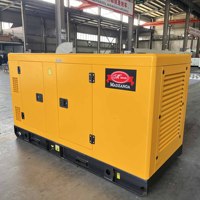 Générateur diesel silencieux refroidi par eau de 63 KVA 50KW à insonorisation intégrée, directement de l'usine, avec ATS pour usage domestique et commercial