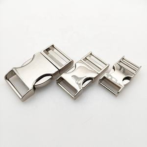 Boucle à dégagement rapide pour collier de chien, harnais, sac à dos et sangle en toile - Style vintage classique, boucle en métal personnalisée JOM-020 - Product Image 2