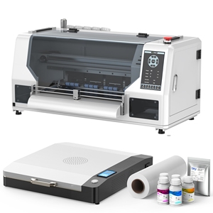 DTF A3 33cm Width Capability T-Shirt Printing Machine XP600 Double Head Printer DTF Printer Rolls for Direct Transfer Film Dtf - Product Image 1
