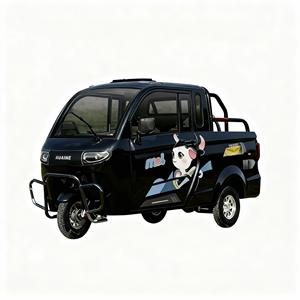 รถ<span class=keywords><strong>สามล้อ</strong></span><span class=keywords><strong>ไฟฟ้า</strong></span>หัวเหอ บรรทุก<span class=keywords><strong>ได้</strong></span> 400 กก. มาตรฐานแห่งชาติ สามารถ<span class=keywords><strong>จดทะเบียน</strong></span>เป็นรถกระบะขนาดเล็ก สำหรับขนส่งสินค้าและเด็ก - Product Image 3