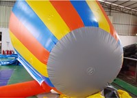 Ballon au sol publicitaire gonflable, ballon géant de marquage au sol gonflable pour la publicité
