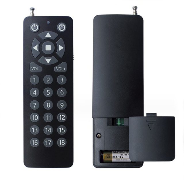 433MHz Bigger Power Wireless Remote Control 27 Button EV1527 Learning Code Industrial Remote Control for Crane