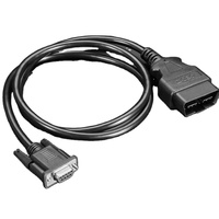 9.84FT 3M OBDII OBD2 Cable de extensión macho a hembra de 16 pines-Cable de extensión de herramienta de escaneo OBDII (3m/9.84ft)