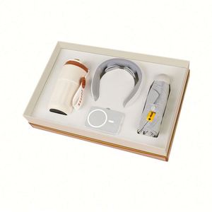 3-In-1 Luxury Umbrella + Neck Massager + Power Bank Anniversary Giveaways <b>Gift</b> Set Thermos <b>Gifts</b> for Business Corporate <b>Gift</b> - Product Image 2